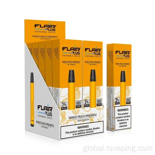 Vape Pen Flair Plus 800 Puffs Wholesale Disposable Vape Pen Flair Plus 800 Puffs Factory